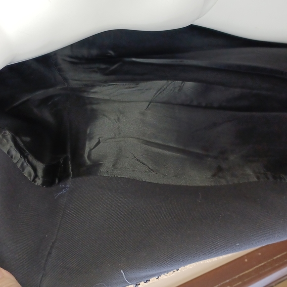 Zara Cotton Fitted Coat Long M - Picture 3 of 8